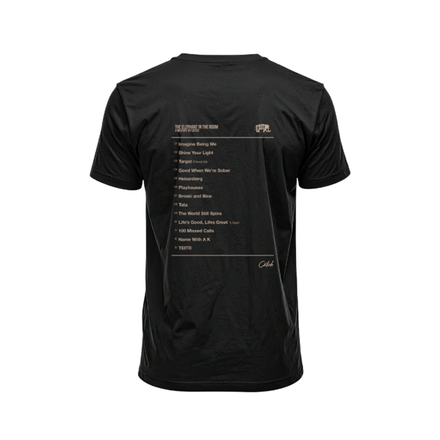The Elephant In The Room T-shirt in Black