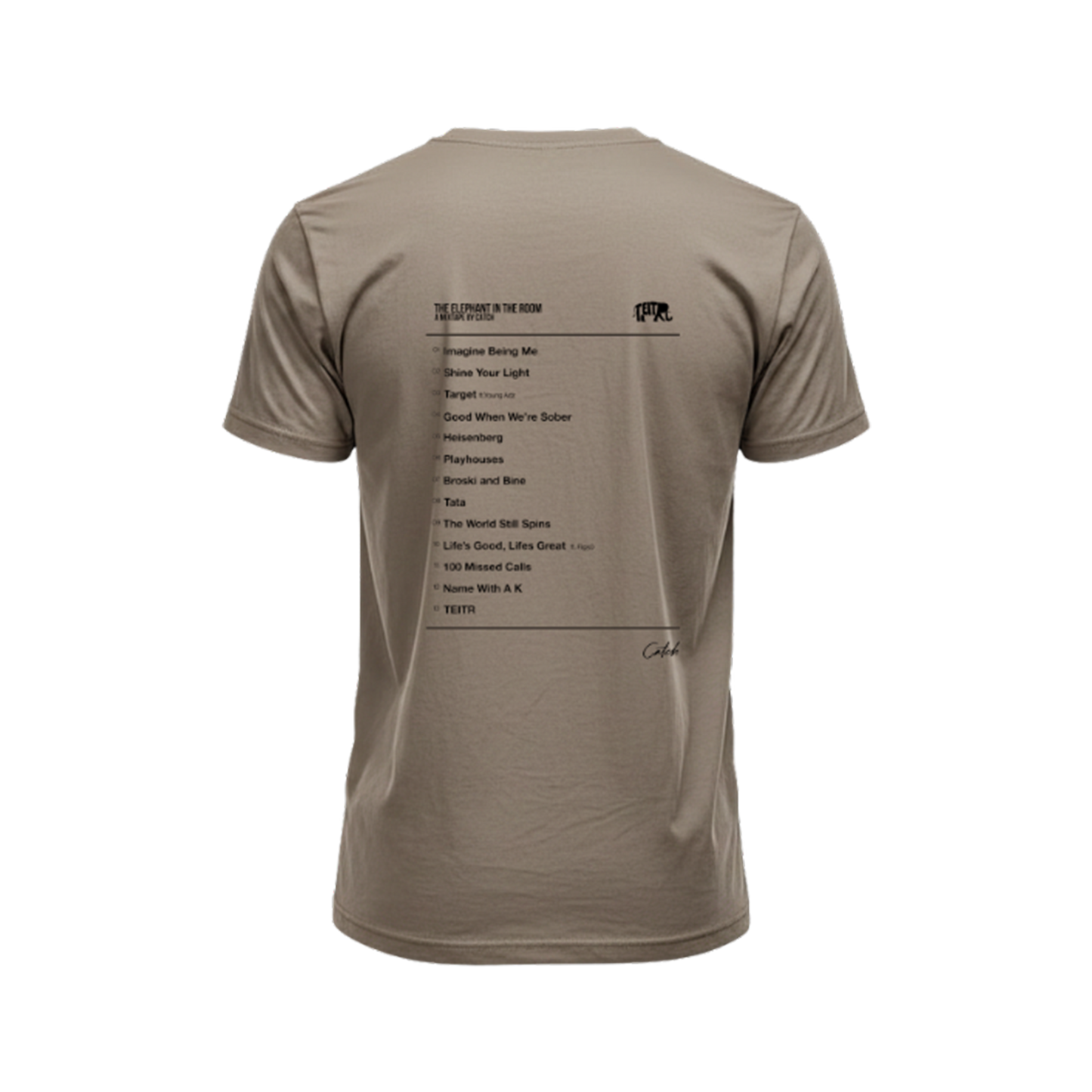 The Elephant In the Room T-shirt in Beige