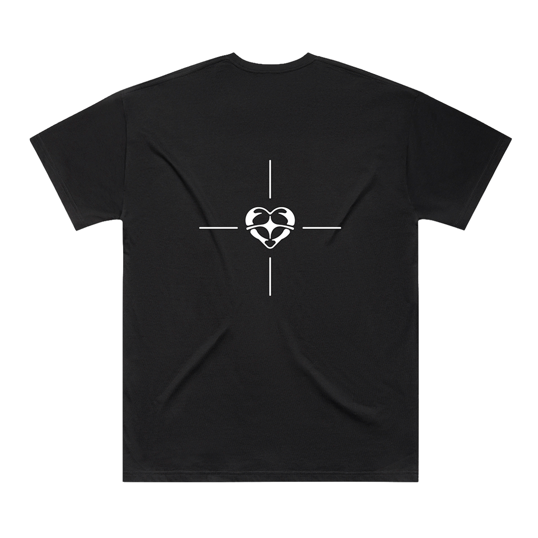 internet is not safe tee black