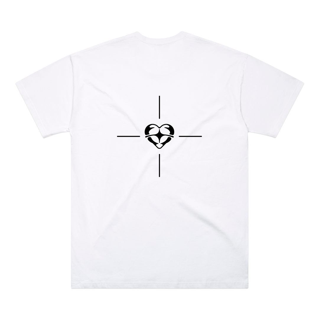 Internet Is Not Safe Tee White